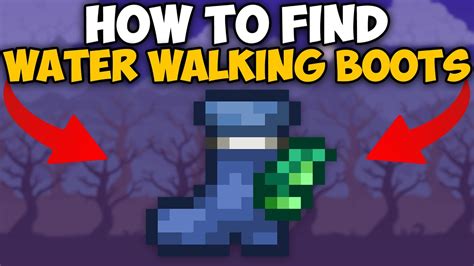 water walking boots terraria fishing.